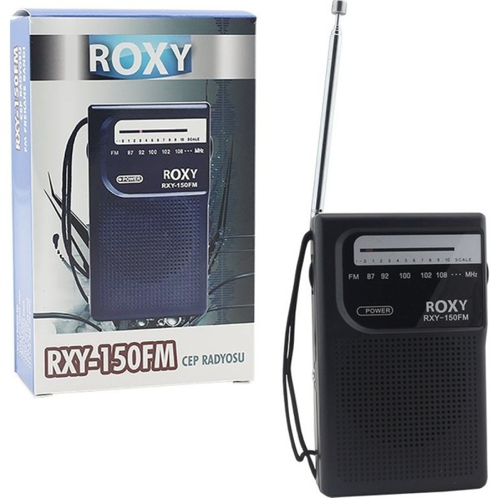 Roxy RXY-150 Radyo - Siyah Alarmlı Saatler & Radyolar Fiyatı