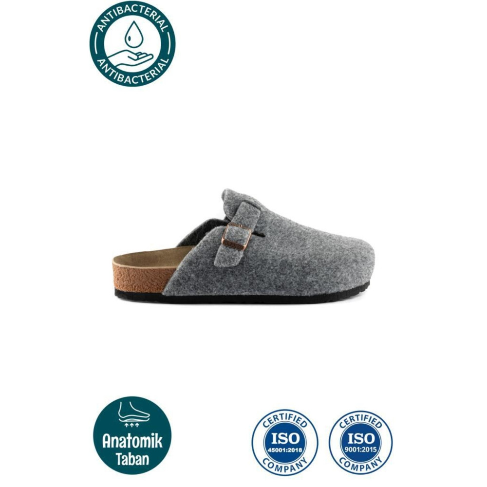 Roy Jones RoyJones Terlik Modelleri Kadın Günlük Yün Keçe Ev Terlik 7004 39 Beden Unisex Sandalet Fiyatı