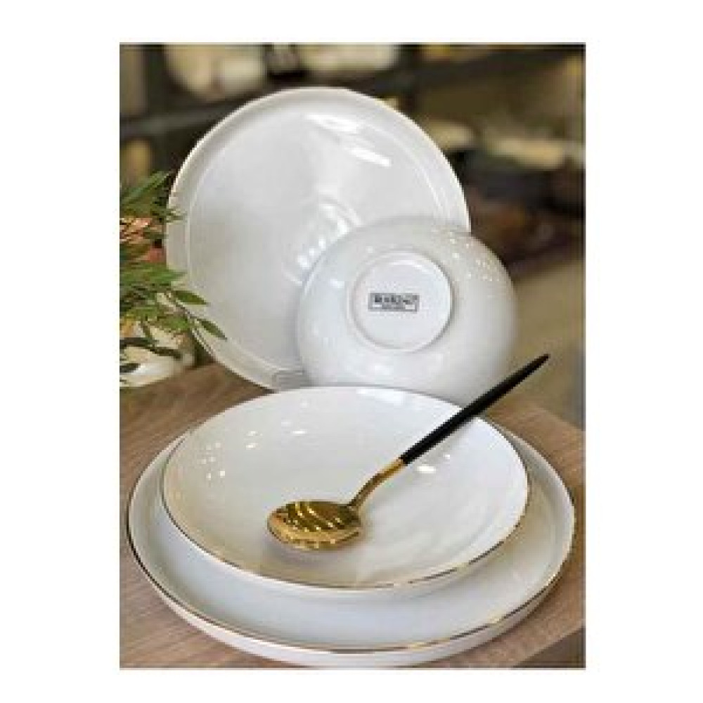 Roy King Gold Rim Bone Chına 24 Parça Yemek Takımı Dsn 013 Yemek Takımı Fiyatı