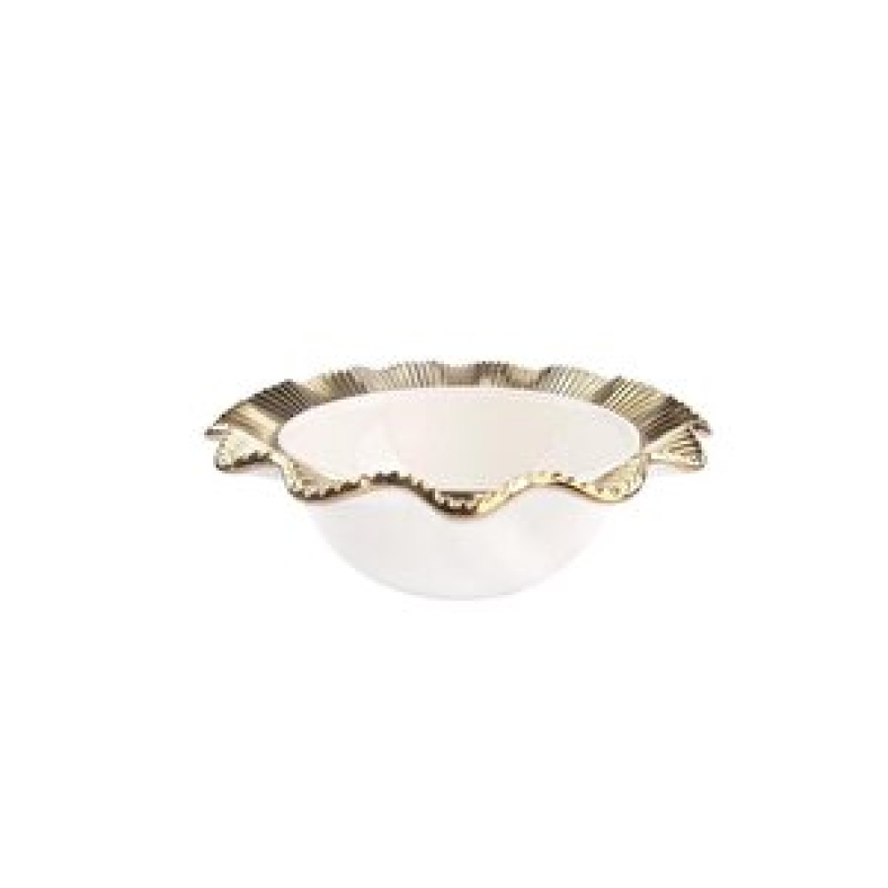 Roy King Royking Golda 23cm Yuvarlak Küçük Salata Tabağı Gold - Yf232 Kase Fiyatı