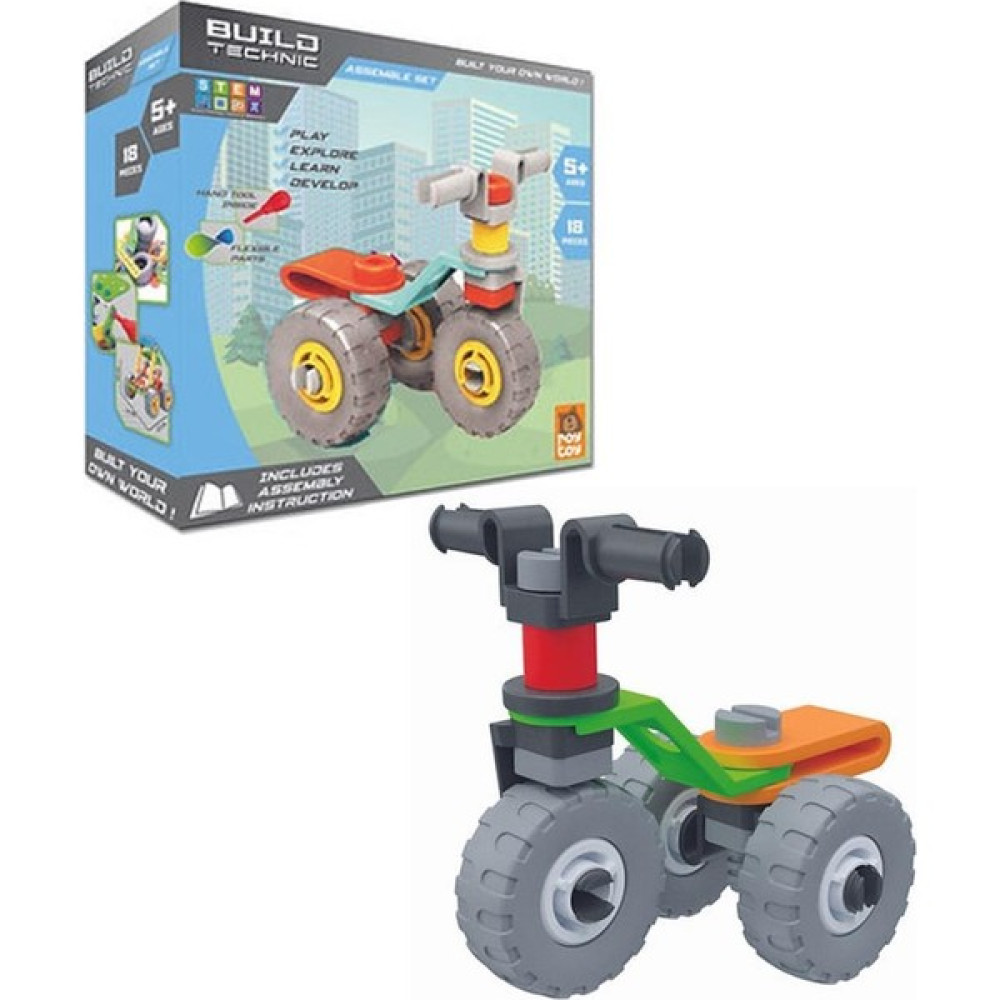 Roy Toy Sök Tak Araçlar 18 Parça Motor Kendin Yap Oyun Seti 3+ Yaş Üzeri Çocuklar Için Legolar ( Yapım Oyuncakları ) Fiyatı