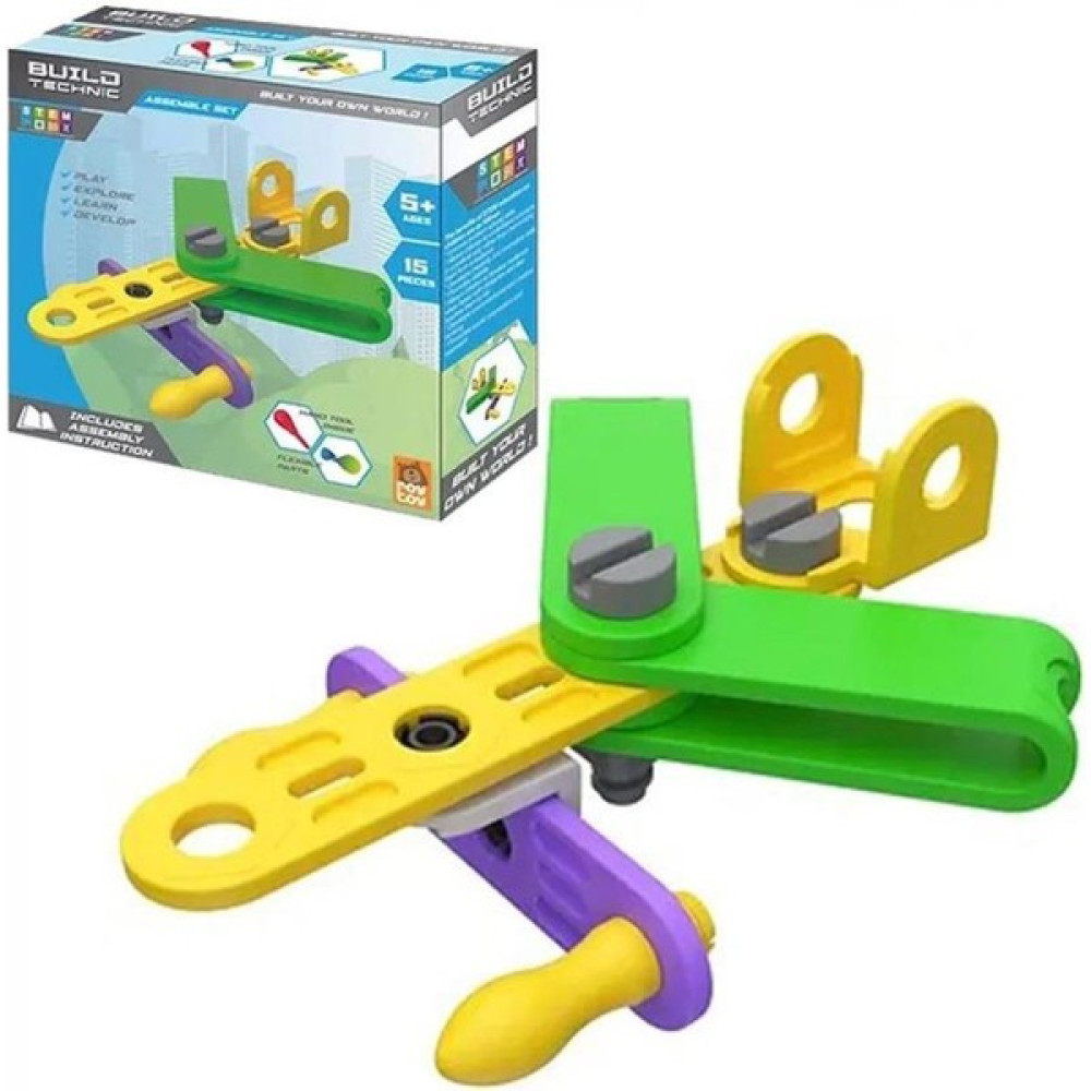 Roy Toys Sök Tak Araçlar 15 Parça Küçük Uçak Kendin Yap Oyun Seti 3+ Yaş Üzeri Çocuklar Için Legolar ( Yapım Oyuncakları ) Fiyatı