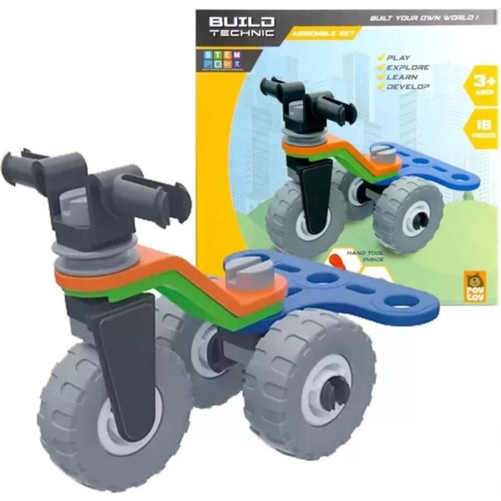 Roy Toys Sök Tak Araçlar 18 Parça Seleli Motor Kendin Yap Oyun Seti 3+ Yaş Üzeri Çocuklar Için Legolar ( Yapım Oyuncakları ) Fiyatı