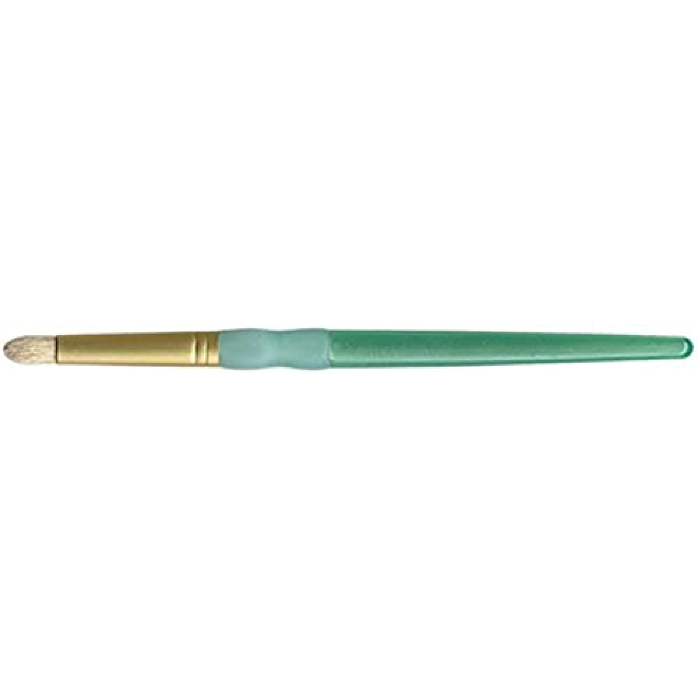 Royal Brush R9113-5/8 Crafter's Choice Bristle Dome Stencil Brush, 5/8-Inch, White