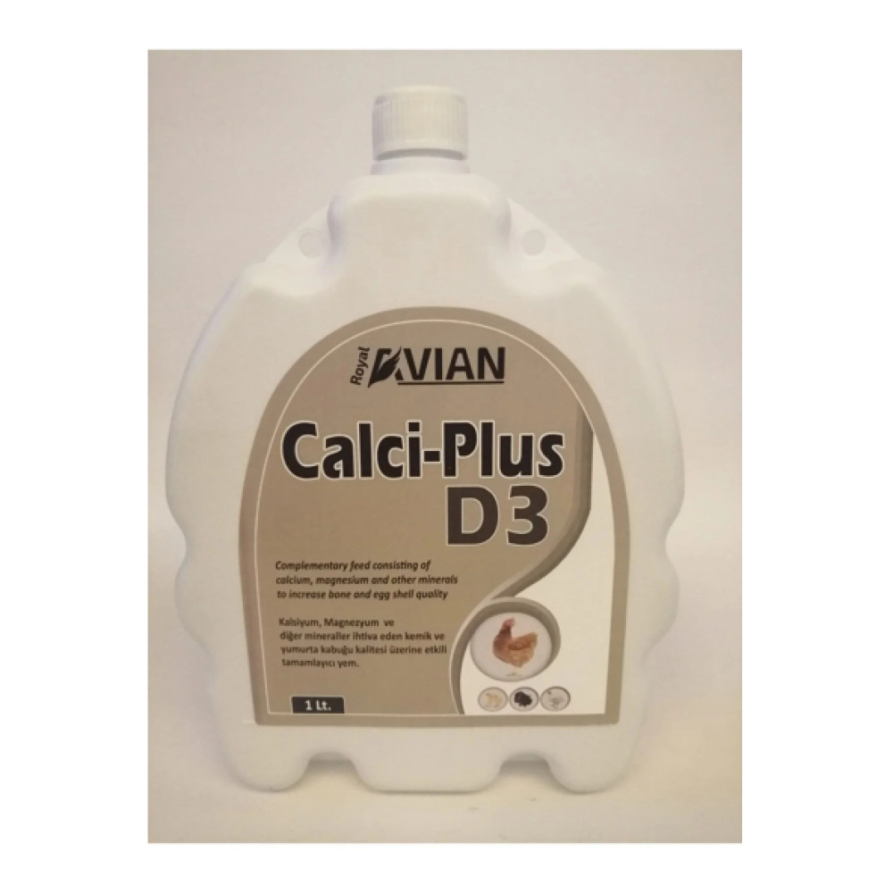 Royal Calci Plus D3 1 Lt. Kanatlilar, Yumurta Kabuk Kalitesi Icin Tamamlayici Yem Evcil Hayvan Ürünleri Fiyatı