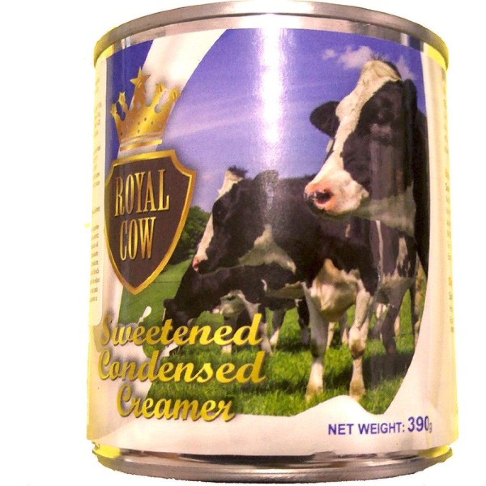 Royal Cow Sweetened Condensed Milk - Şekerli Yoğun Süt Tatlandırılmış Yoğunlaştırılmış 390 gr Diğer Fiyatı