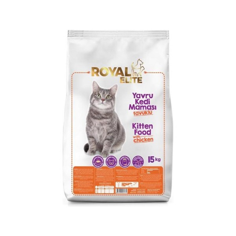 Royal Elite Tavuklu Yavru Kedi Maması 15 kg - 1 Evcil Hayvan Ürünleri Fiyatı