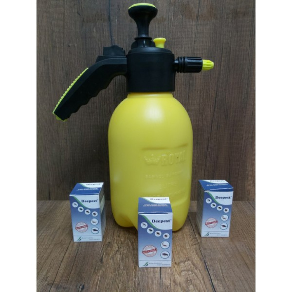 Royal Garden 2 Lt Fıs Fıs Pompa ve 3 Adet Deepest 25 ml Haşere İlaçlama Makinesi Fiyatı