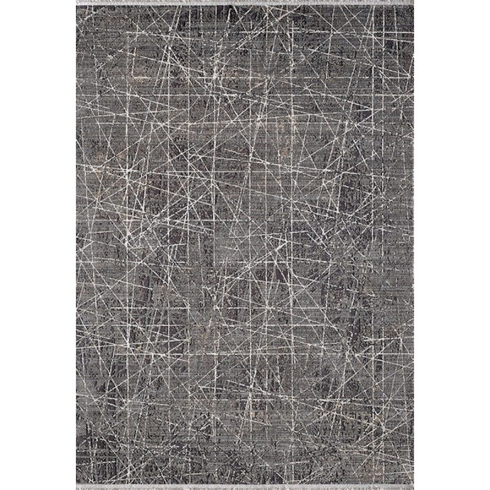 Royal Halı Pıcasso Koleksiyonu PO13I Antrasit Beyaz 160 x 230 cm Bambu Halı - Gri Salon Halısı Fiyatı