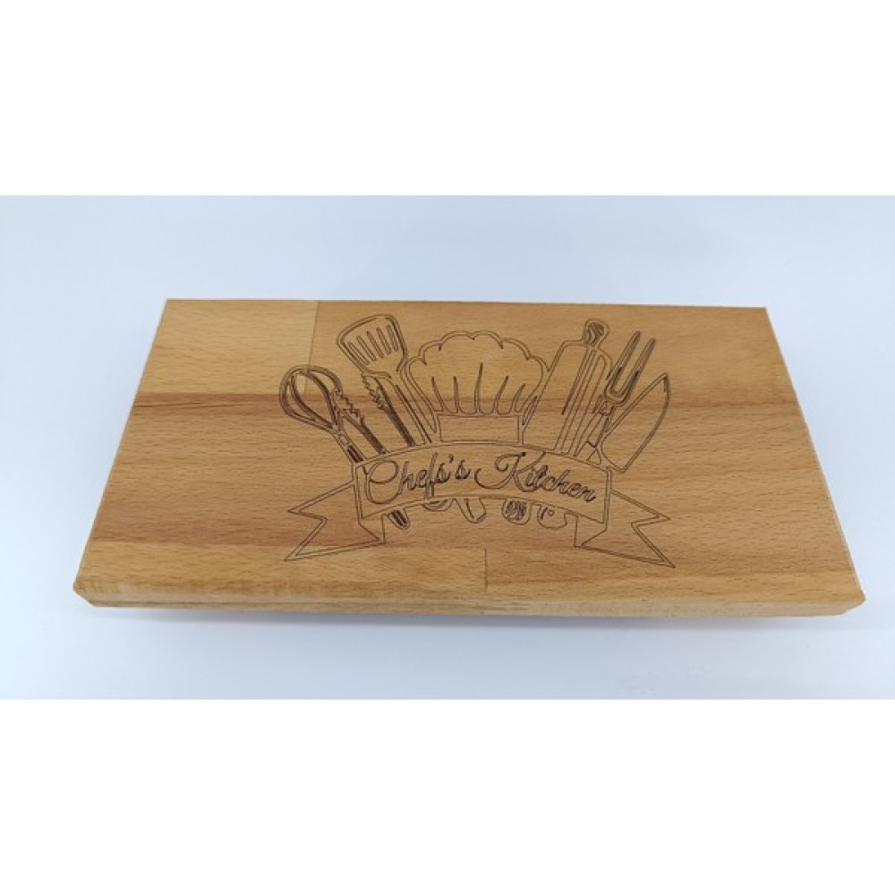Royal Hediyelik Chef's Kitchen Kazımalı 20X10 Dekoratif Ahşap, Çok Amaçlı, Servis, Bardak, Kahve Fincanı, Baharatlık Altlığı, Standı - Ahşap Mutfak Gereçleri Fiyatı
