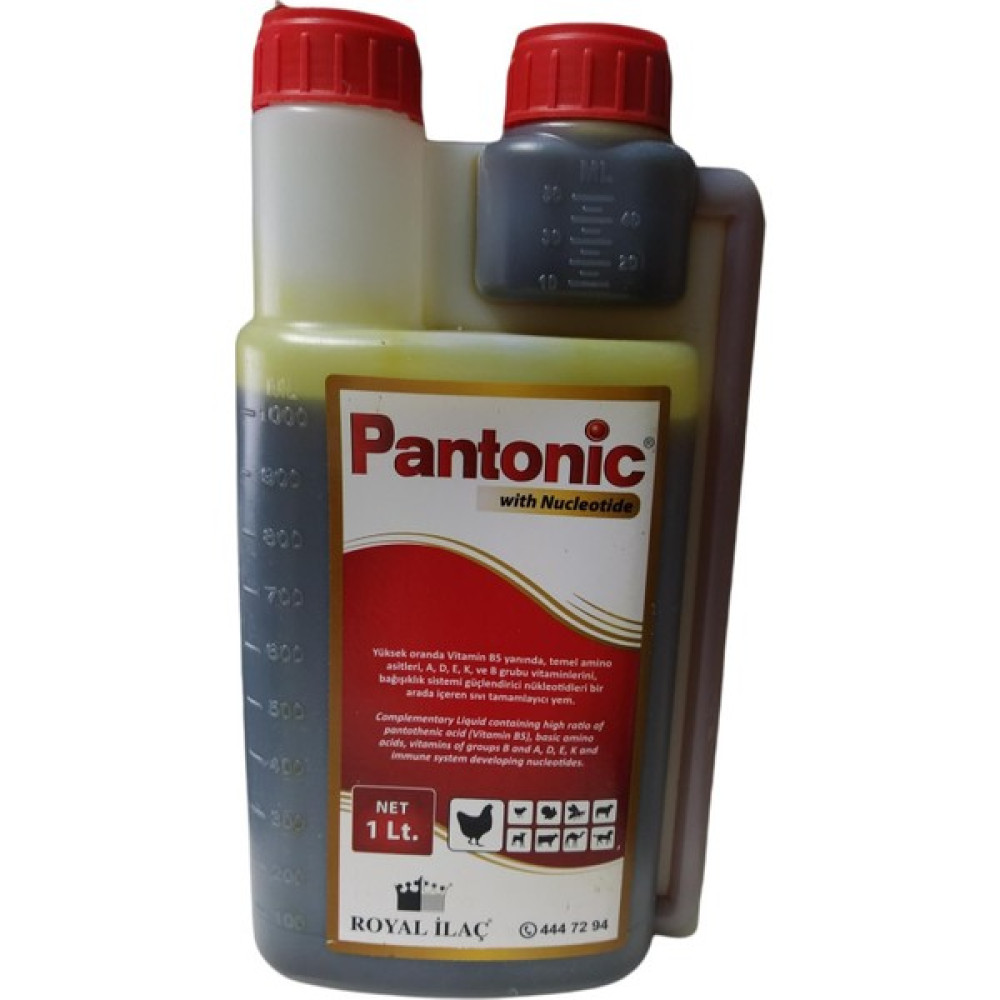 Royal İlaç Pantonic 1litre Kanatlılar Için Multivitamin Evcil Hayvan Ürünleri Fiyatı