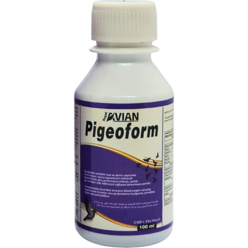 Royal Ilaç Pigeoform 100 Ml. Performans Arttırıcı Yem Evcil Hayvan Ürünleri Fiyatı