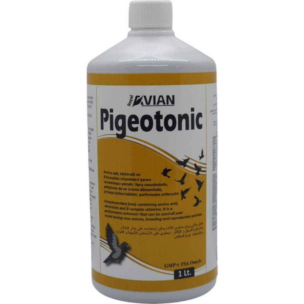 Royal Ilaç Pigeotonic 1 Lt. Aminoasit ve B Vitamini Destekleyici Yem Evcil Hayvan Ürünleri Fiyatı