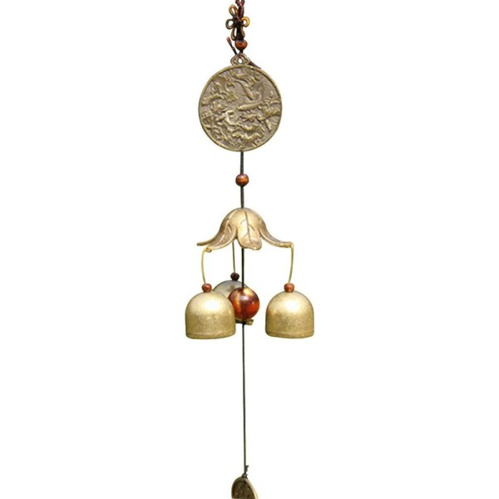 Royal Love Çin Lotus Gölet Metal Çan Feng Shui Asılı Rüzgar Zil Şanslı Süs (Yurt Dışından) Oto Boyaları Fiyatı