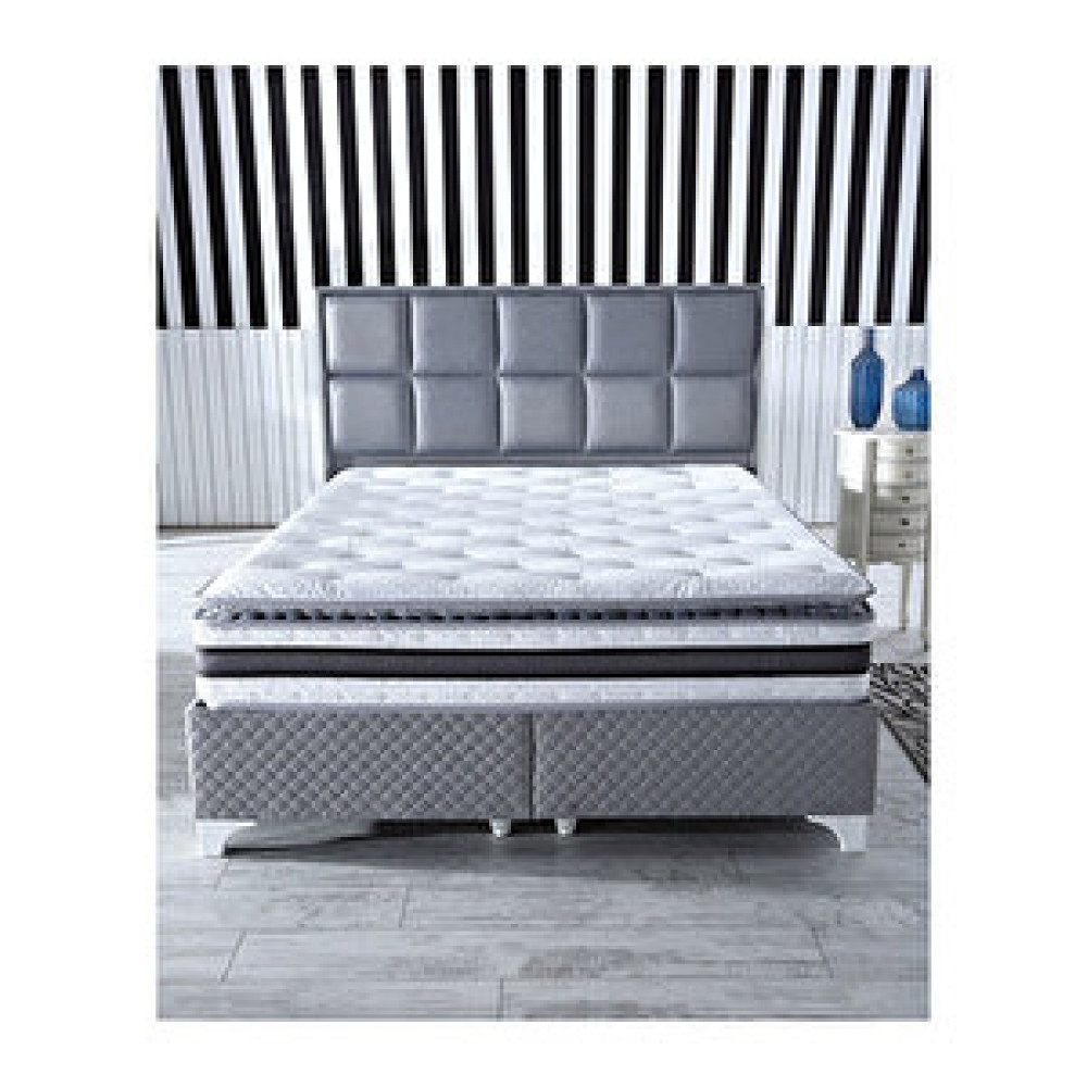 Royal Lüks Bedding Şehrazat Tavşan Tüyü Kumaş Pakey Yaylı Yatak 90x200 cm Yatak Fiyatı
