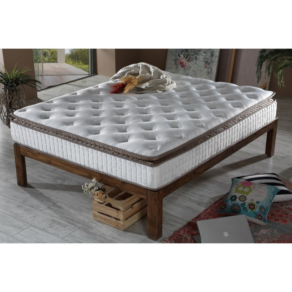 Royal Lüx Bedding Akasya Ultra Yaylı Pedli Yatak - 140 x 200 cm Yatak Fiyatı