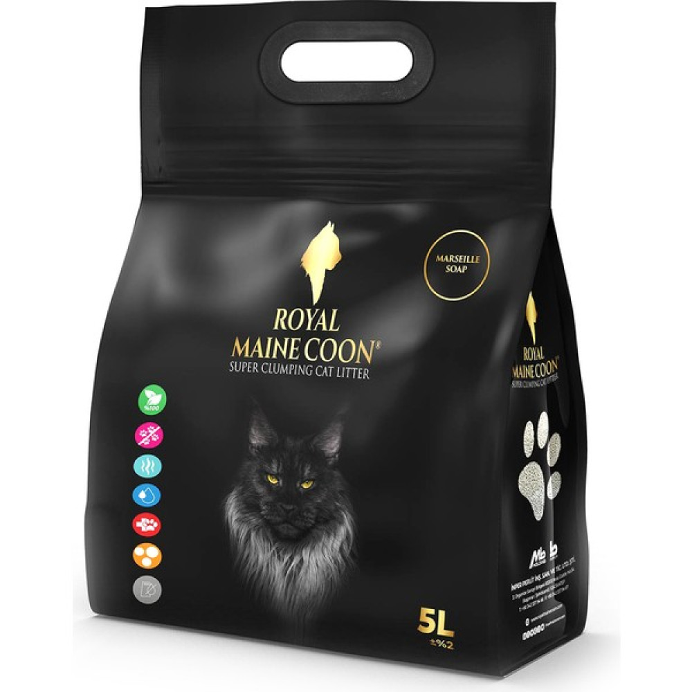 Royal Maine Coon Süper Emiş Gücüne Sahip Marsilya Sabunu Kokulu Perlit Kedi Kumu 5 Litre Evcil Hayvan Ürünleri Fiyatı