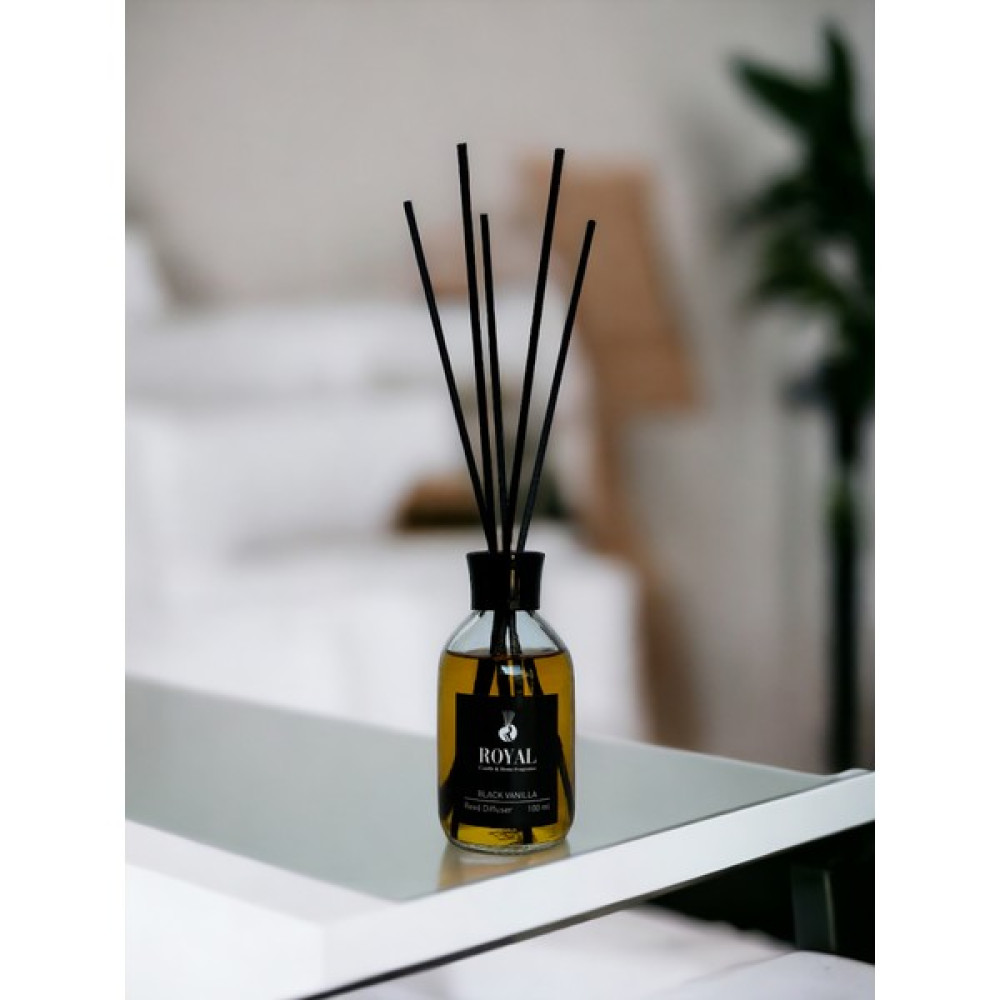Royal Mum Black Vanilya Çubuklu Oda Kokusu 100 ml - 1 Adet Dekoratif Mum Fiyatı