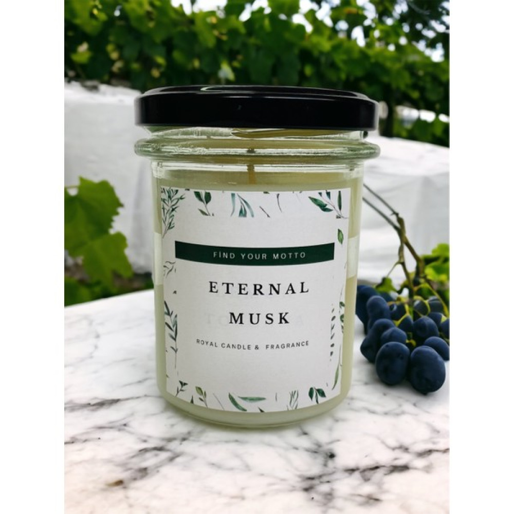 Royal Mum Eternal Musk Kokulu - Naturel Kavanoz Mum - Renkli - 1 Adet Dekoratif Mum Fiyatı