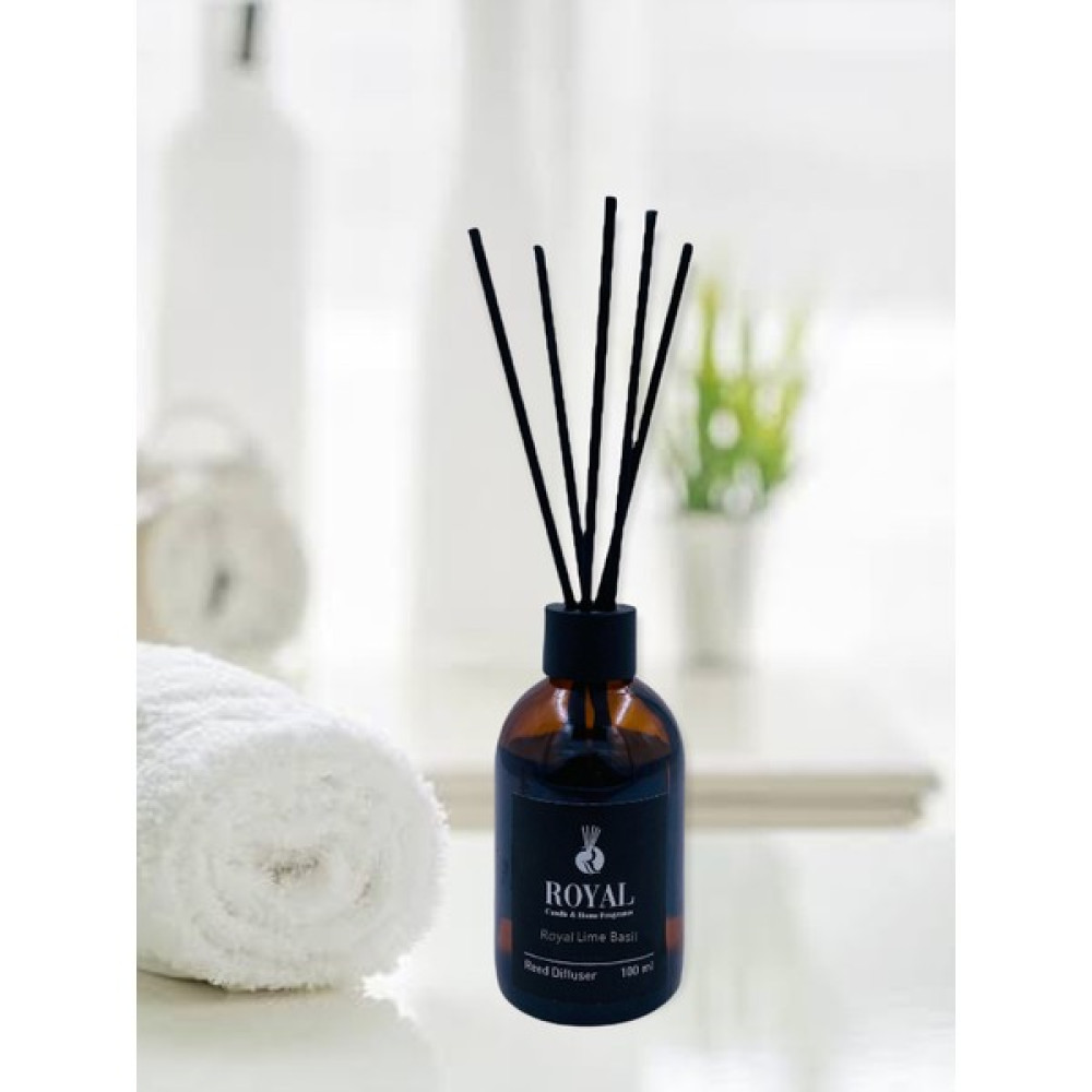 Royal Mum Lime Basil Çubuklu Oda Kokusu - 100 ml - Renkli - 1 Adet Dekoratif Mum Fiyatı