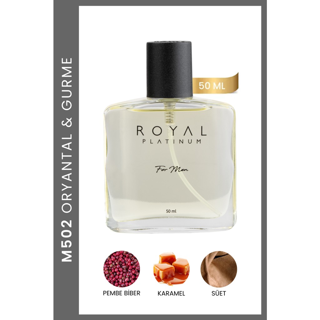 Royal Platinum M502 ERKEK PARFÜM - 50 ml Parfümler Fiyatı