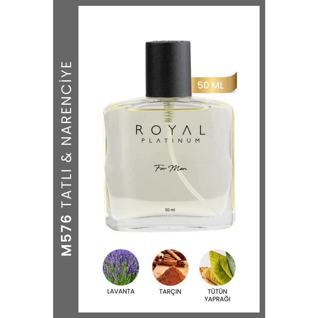 Royal Platinum M576 ERKEK PARFÜM - 50 ml Parfümler Fiyatı