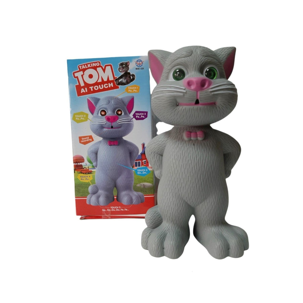 Royal Shop Konuşan Kedi Tom Ses Kaydeden Müzikli 23 Cm Talking Tom Cat Rs55876 Eğitici Oyuncak Fiyatı