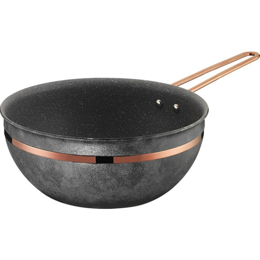 Royal Stone 26CM Wok Tava Antrasit & Bakır - Renk Tavalar Fiyatı