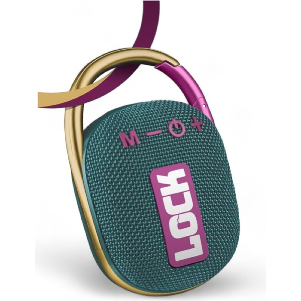 Royal Trend Lock Yeşil Taşınabilir Bluetooth Hoparlör Kilit Özellikli Yüksek Ses Gücü Oto Boyaları Fiyatı