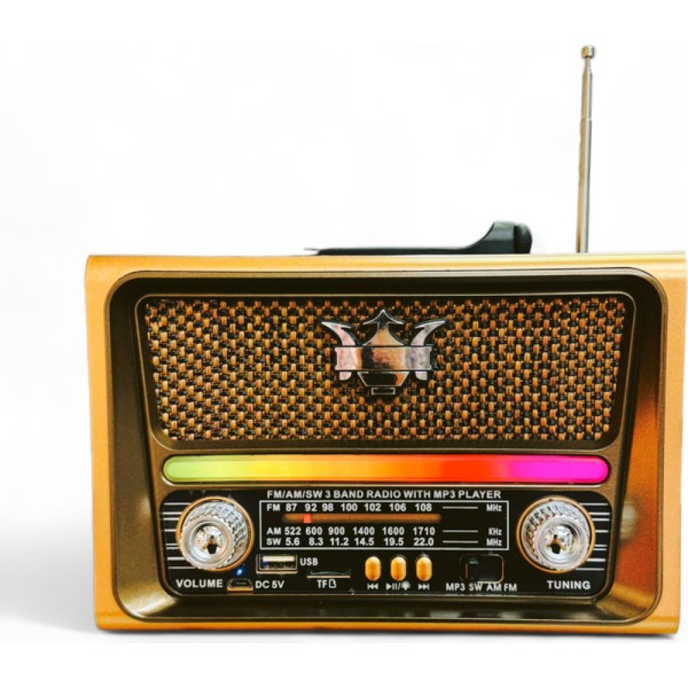 Royal Trend Nostalji Trend Radyo Rgb Özellikli Bluetooth Özellikli Nostaljik Radyo - Kahverengi Oto Boyaları Fiyatı