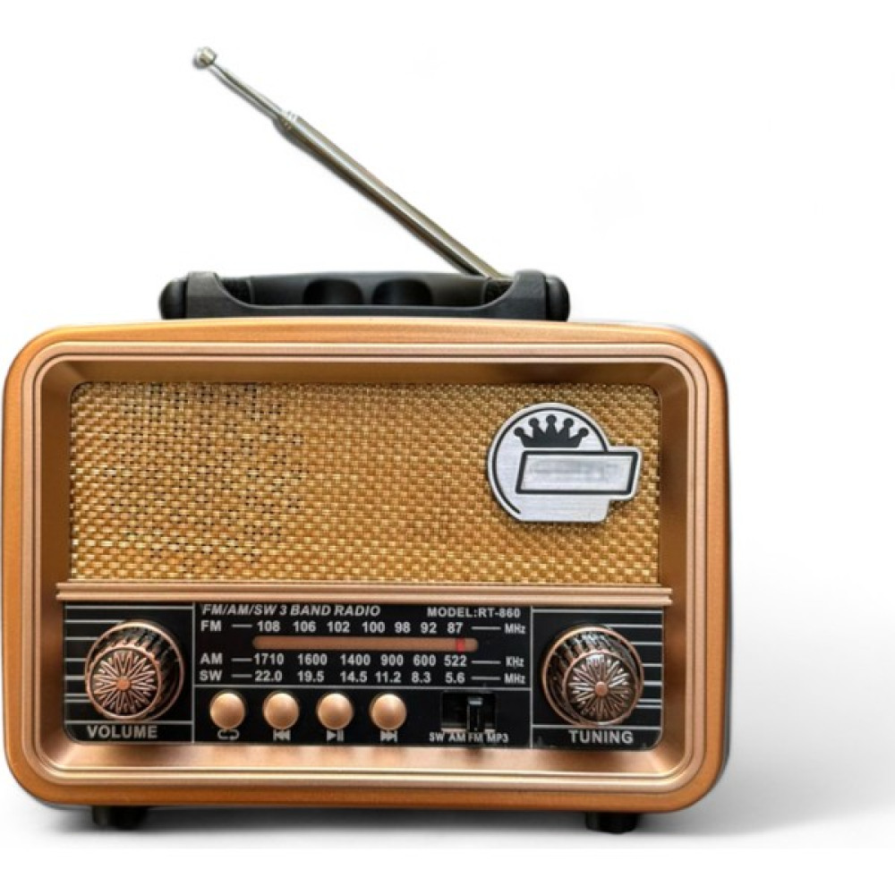 Royal Trend Nostaljik Radyo Eskitme Mini Nostalji Radyo(Telefon Stand Özellikli) - Kahverengi Alarmlı Saatler & Radyolar Fiyatı