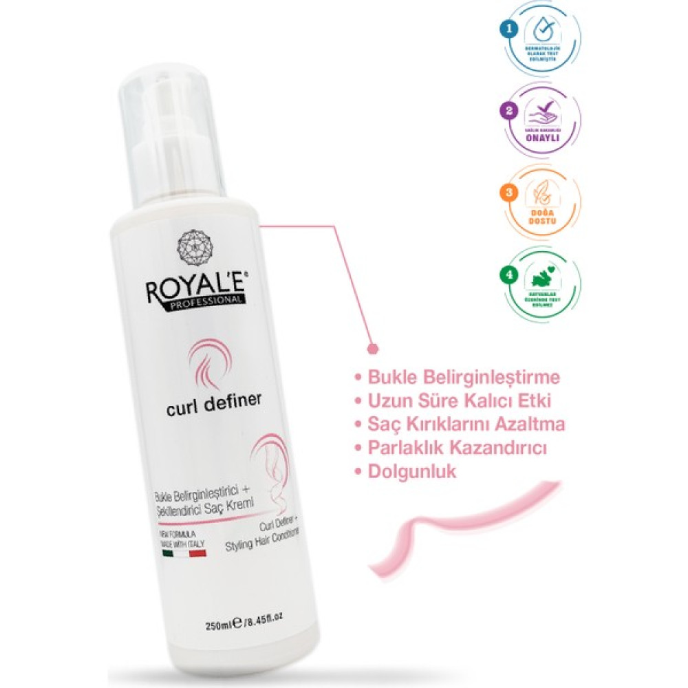 Royale Professional Bukle Belirginleştirici Saç Kremi - Curl Definer 250ml Oto Boyaları Fiyatı