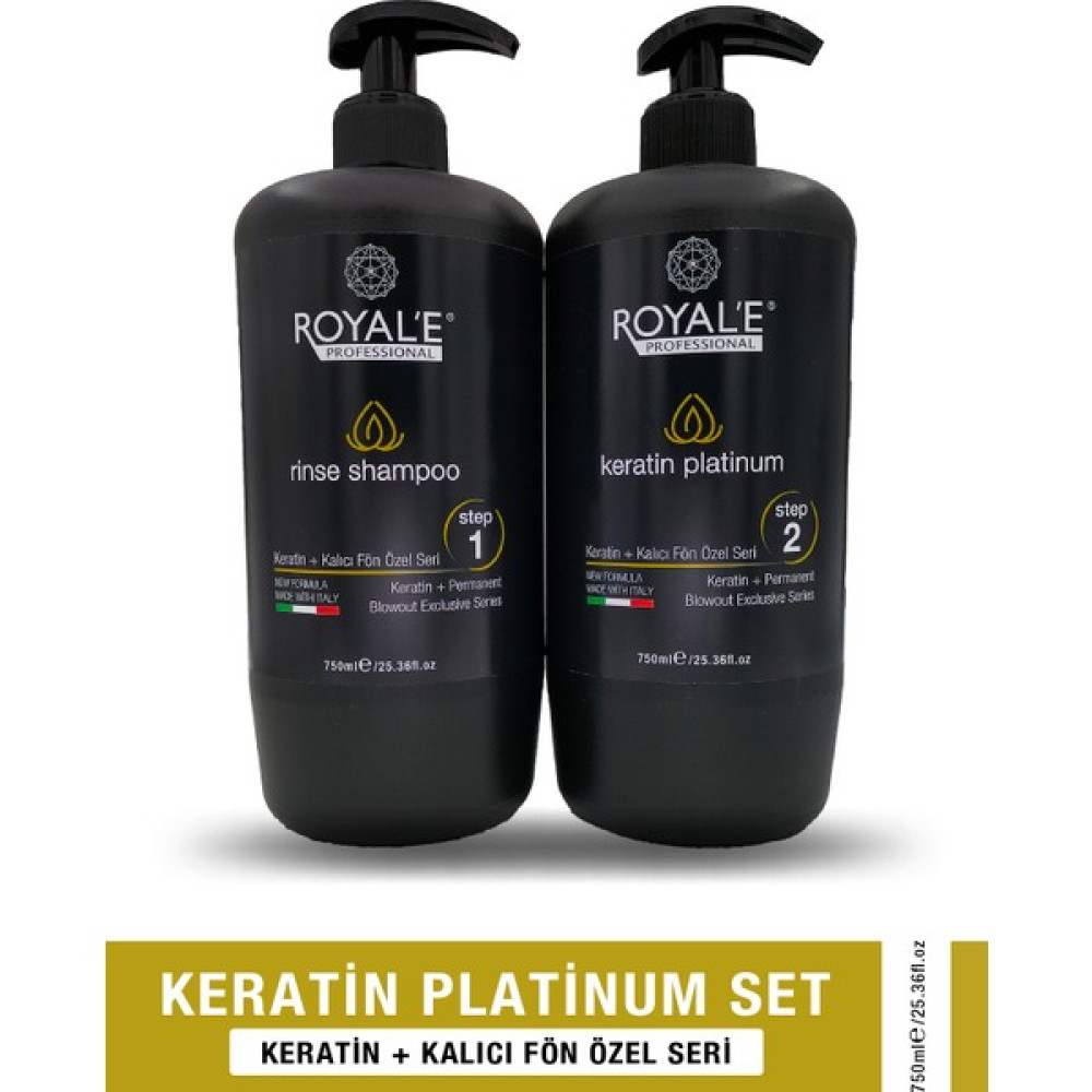 Royale Professional Keratin Platinum - Keratin & Şampuan Set 750ml Oto Boyaları Fiyatı