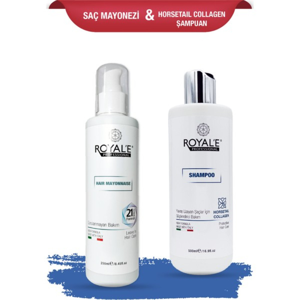 Royale Professional Saç Mayonezi ve Horsetail Collagen Şampuan Set Oto Boyaları Fiyatı