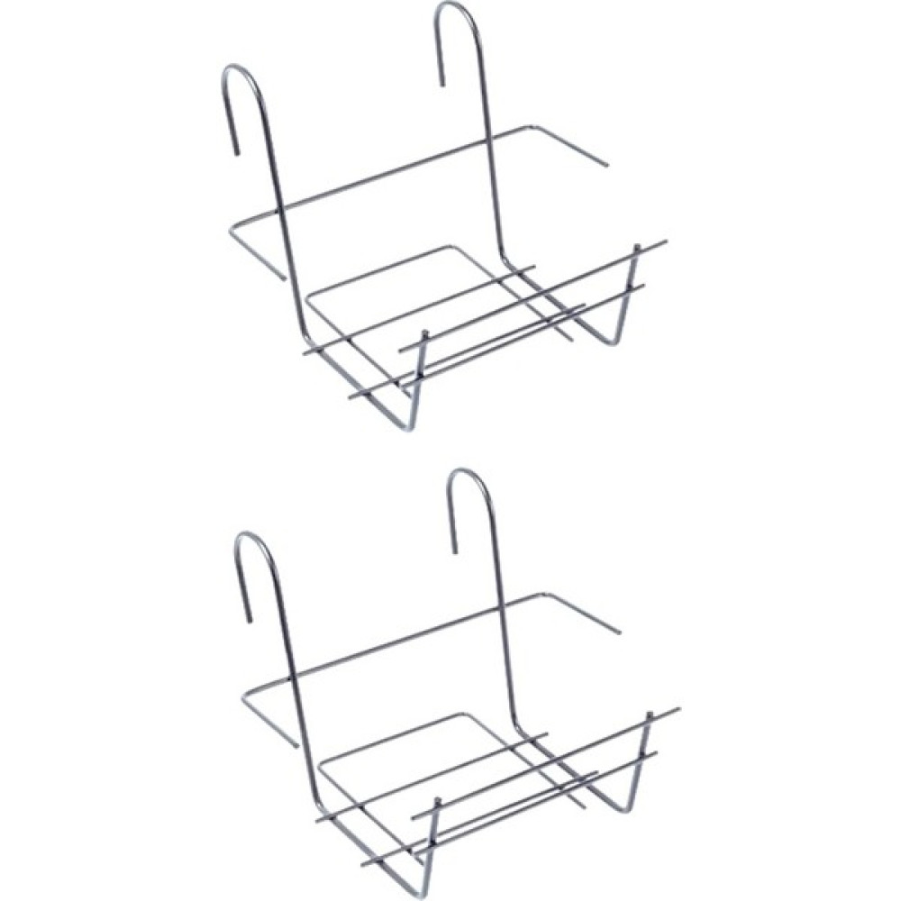 Royaleks 2 Adet Küçük Balkon Saksı Askısı Ferforje 30CM - Metal Rengi Saksı ve Aksesuarları Fiyatı