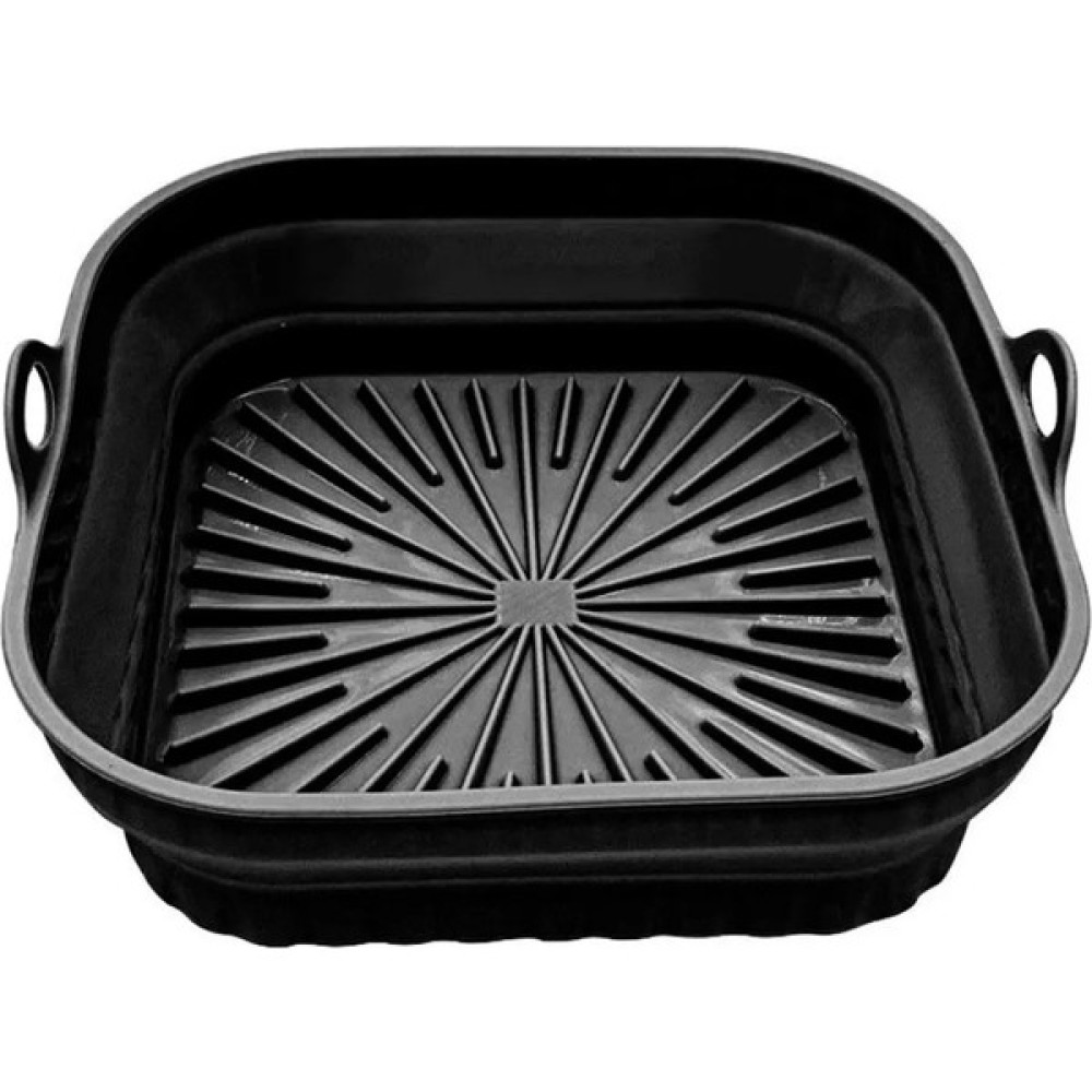 Royaleks Katlanabilir Silikon Yanmaz - Yıkanabilir Kare Airfryer Kalıbı 21 cm Kek Kalıpları Fiyatı