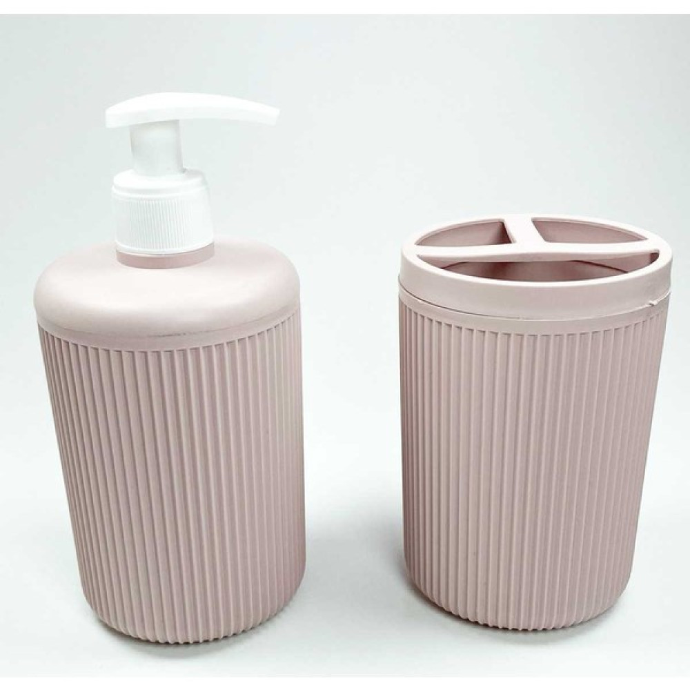 Royaleks Plastik Sıvı Sabunluk ve Diş Fırçalık Set Renk Pudra Sabunluk Fiyatı
