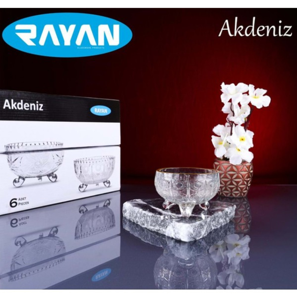 Royaleks Rayan Akdeniz 6 Lı Ayaklı Kase Kase Fiyatı