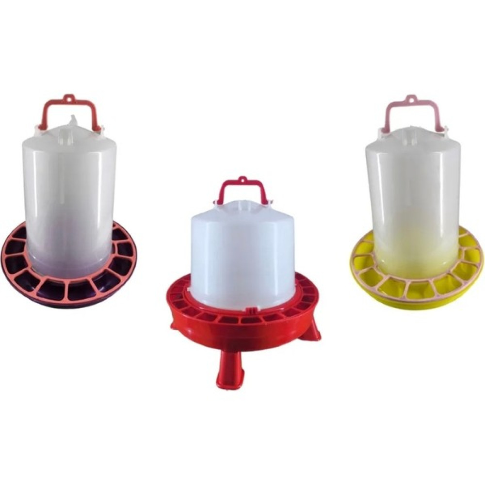Royalfarmvet Tavuk Suluk 8 Lt Ve 2 Adet 5 Kg Yemlik(3'lü Set) - 1 Adet - Kırmızı Evcil Hayvan Ürünleri Fiyatı