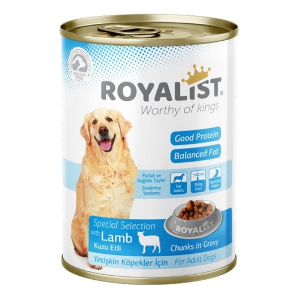 Royalist Kuzulu Köpek Konserve 400 gr x 12 adet Diğer Fiyatı