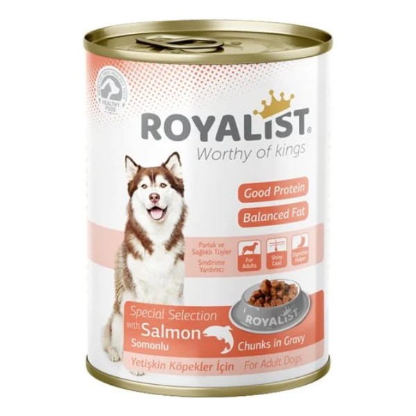 Royalist Somonlu Köpek Konserve 400gr x 12adet Evcil Hayvan Ürünleri Fiyatı