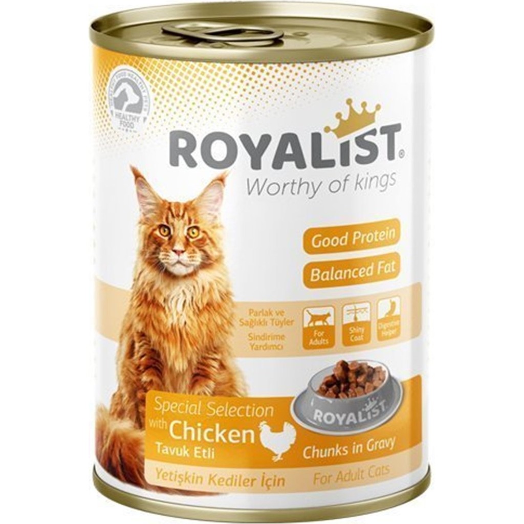Royalist Tavuklu Yetişkin Kedi Konserve 400 gr x 12 Evcil Hayvan Ürünleri Fiyatı