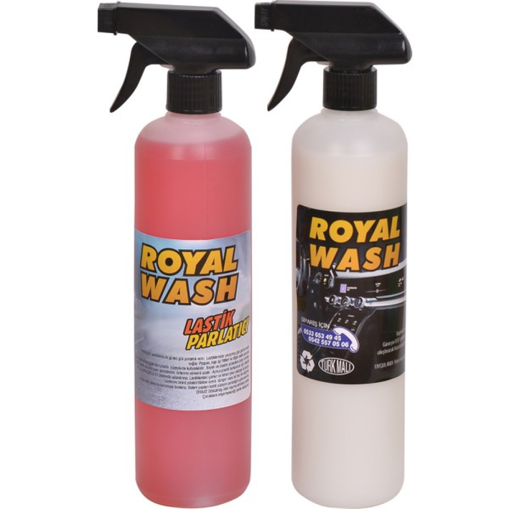 Royalwash Lastik Parlatıcı + Torpido Parlatıcı Lastikler Fiyatı