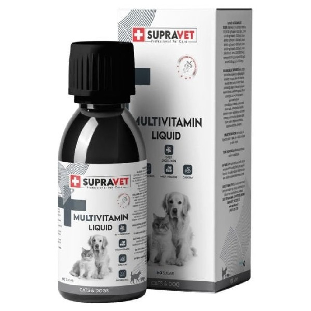 Royka Supravet Multivitamin Kedi ve Köpek Sağlığı Için Sıvı Damla 100 ml Evcil Hayvan Ürünleri Fiyatı