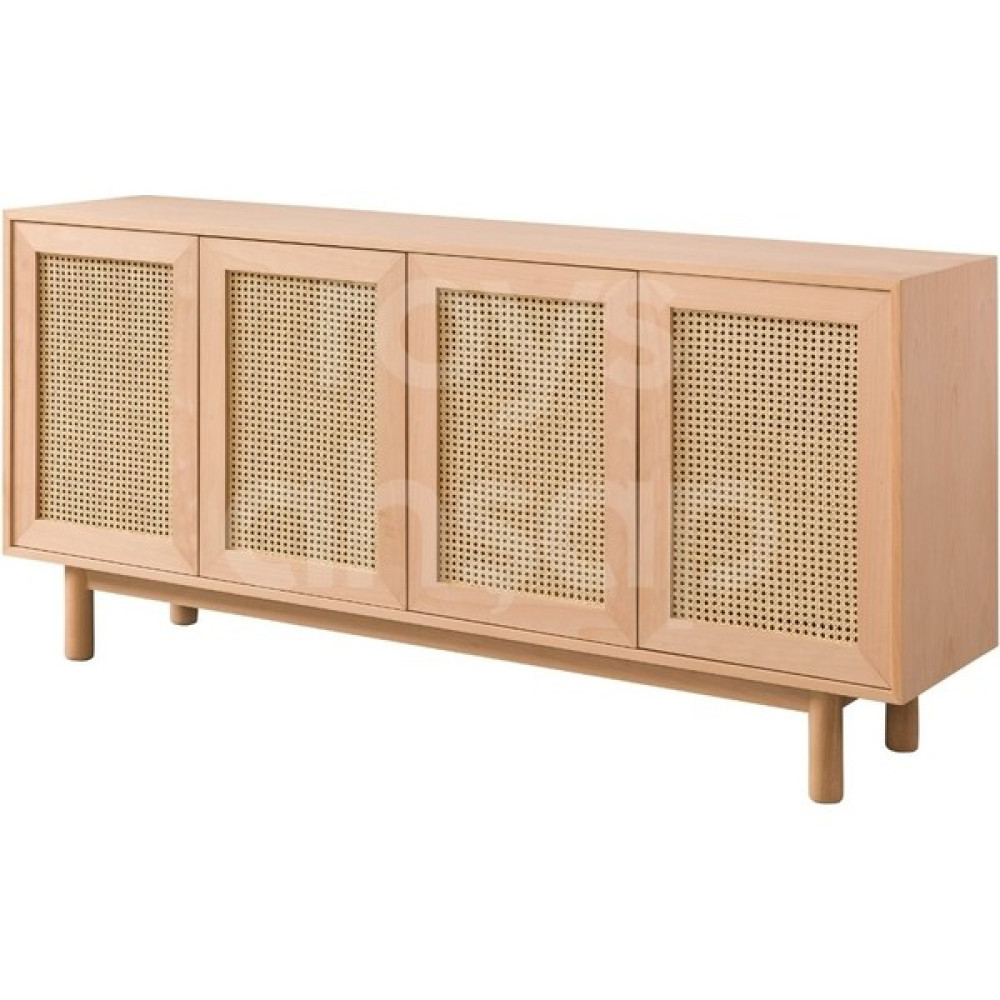 Roys Ahşap 4163 Masif Ham 200 cm Modern Hasırlı Konsol Konsol Mobilya Fiyatı