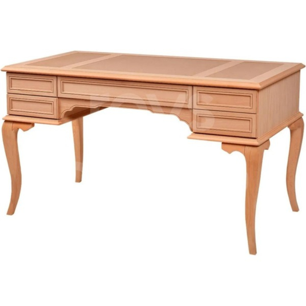 Roys Ahşap 5247 Masif Ham 140 Cm Rustik Çizgi Derili Çalışma Masası - Kayın - 140 x 75 Çalışma Masası Fiyatı