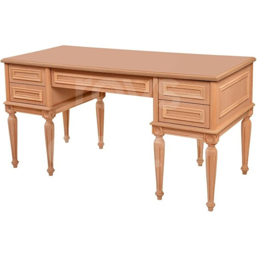 Roys Ahşap 5258 Masif Ham 160 Cm Madalyon Çalışma Masası - Kayın - 160 x 75 cm Çalışma Masası Fiyatı