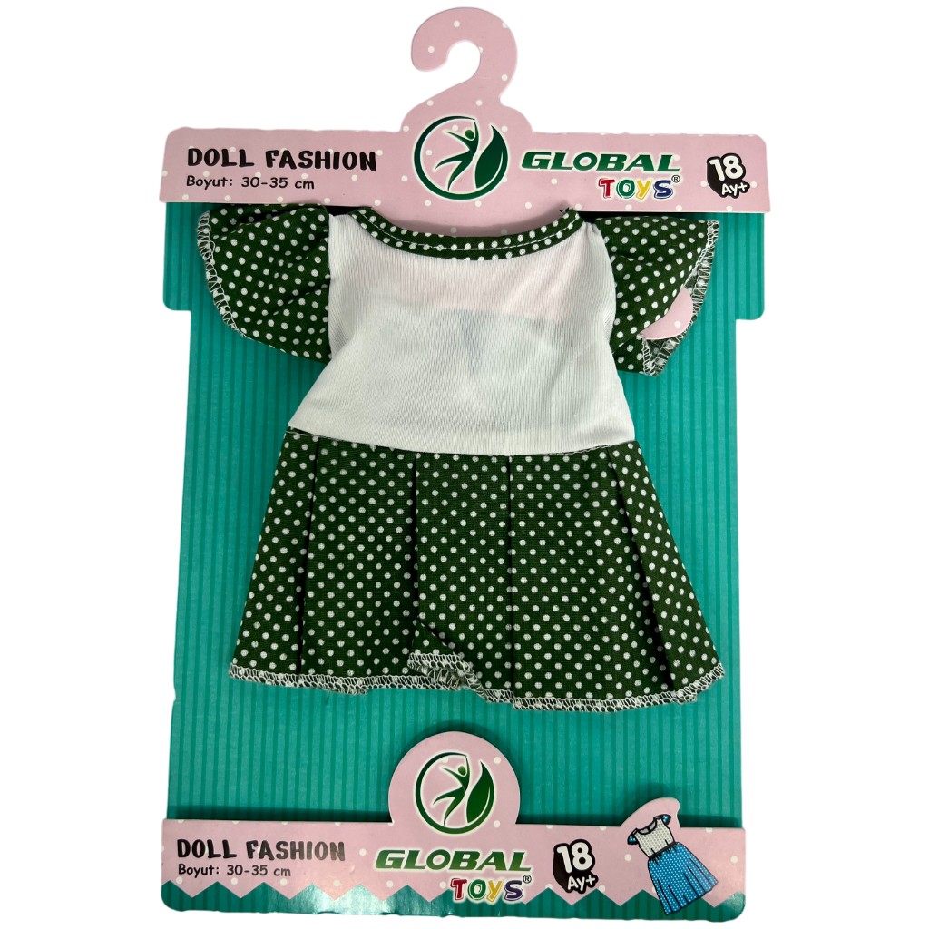 Roza Bebek Fashion Elbise - Yeşil - 0 - 3 ve 3 - 24 Ay Kız Çocuk Elbise Fiyatı