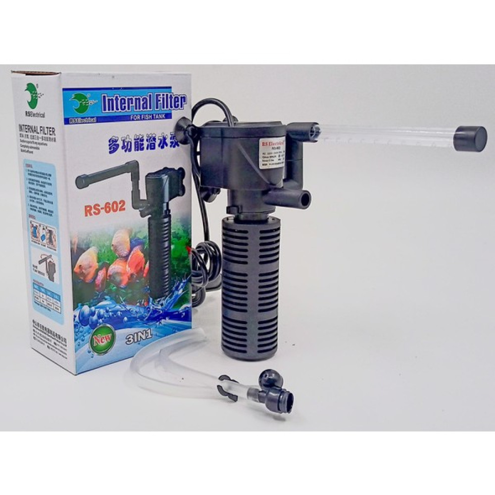 Rs Electrical Akvaryum Iç Filtre Rs 602 3W 300 L/h Evcil Hayvan Ürünleri Fiyatı