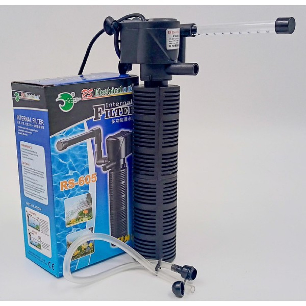 Rs Electrical Akvaryum Iç Filtre Rs 605 6W 450 L/h Evcil Hayvan Ürünleri Fiyatı